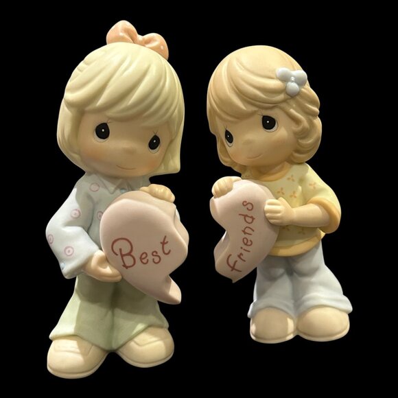 Vintage 2001 Precious Moments Set of 2 Best Friends Figurine - Picture 5 of 8